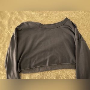 Aerie cropped crew neck